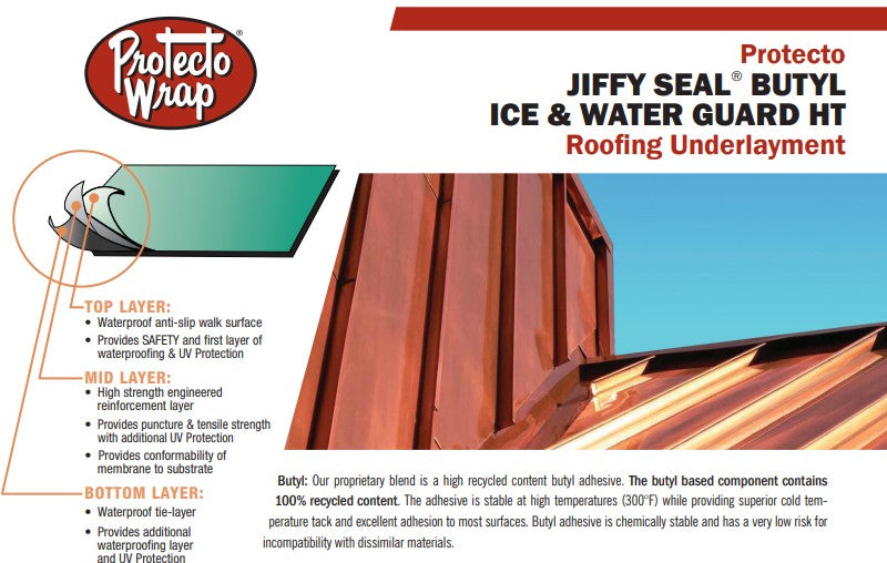 Jiffy Seal Ice & Water Guard HT Butyl 8133F36