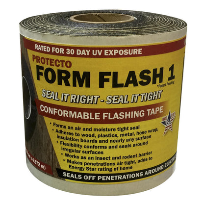 Protecto Form Flash1  -- 4" x 15'