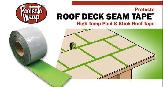 Protecto Wrap Roof Deck Seam Tape--Asphalt Based 8132F0466SW