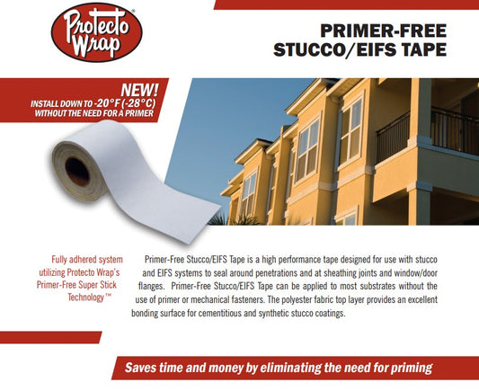 Protecto Wrap- Primer Free- EIFS/STUCCO Tape